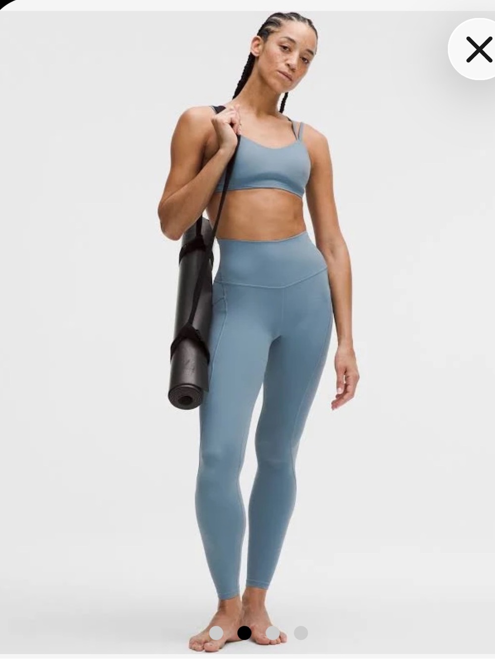 lululemon athletica Women's Align High-Rise Leggings — Dusty Blue